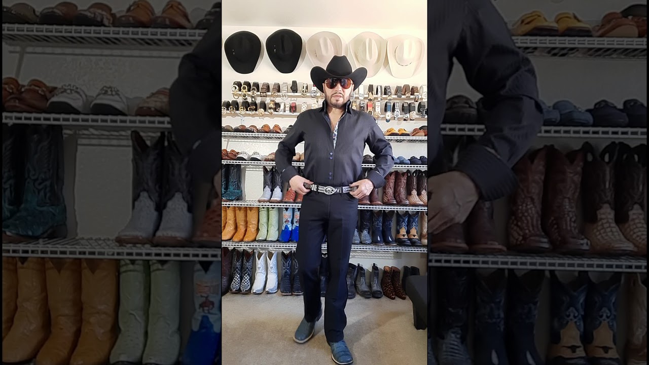 como vestir vaquero con colores negros outfit para el vaile