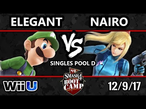 S4BC Smash 4 - BSD | Elegant (Luigi) vs NRG | Nairo (ZSS) - WiiU Pools