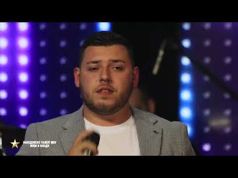 Hristijan Krsteski - Neka puknat nasite dusmani      ( Makedonsko muzicko talent show Novi i mladi)