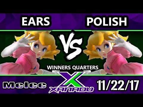 S@X 229 Melee - Ears (Peach) Vs. Polish (Peach) - SSBM Winners Quarters