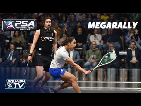 "That is an AMAZING Rally!" - Squash MegaRally - El Welily v El Sherbini