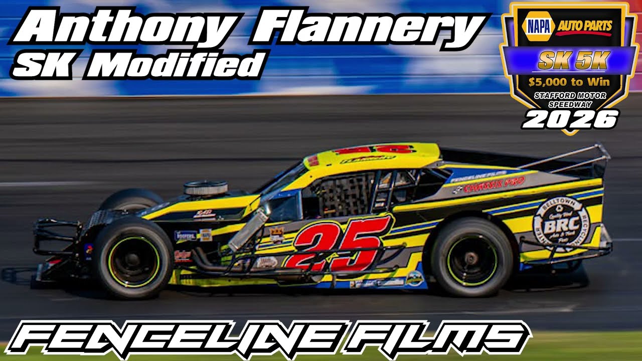 Anthony Flannery SK Modified Stafford Speedway 5K 2026