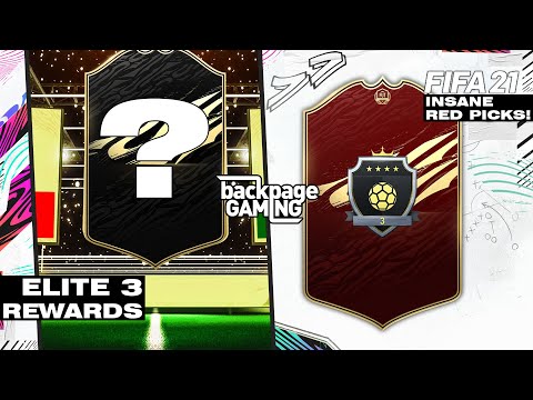 FIFA 21 | ELITE 3 FUT CHAMPIONS REWARDS | INSANE RED PICKS! | FIFA 21 Ultimate Team