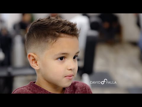BARBER TUTORIAL - BOYS FADE WITH TEXTURE