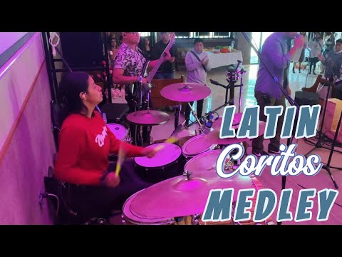 Latin Coritos Medley Joseph E/ DRUMCAM Jocabed Abrajan #cristianos
