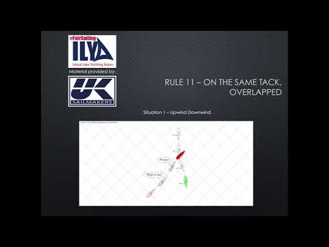 # FairSailing - Rule 11 - ON THE SAME TACK, OVERLAPPED