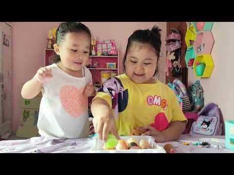 Adiva jualan ice cream bareng Hayfa