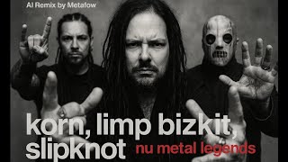 Download lagu Nu Metal Legends Vol. 3 – Korn, Slipknot, Limp Bizkit Inspired (2000s Hardcore Rock AI Remix) mp3