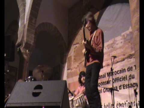 Amrat Hussain Trio live in Essaouira