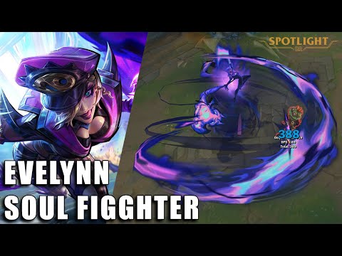 Evelynn Soul Fighter - Skin Spotlight PREVIA