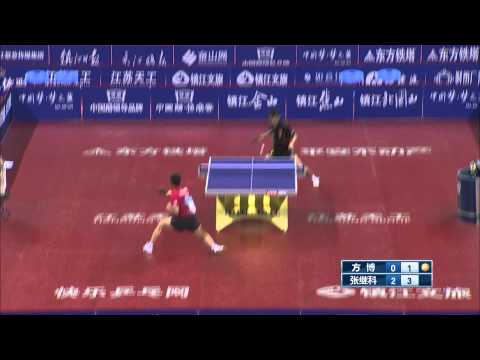 2015 China Trials for WTTC (3rd Stage/Rd 2) MS-SF Fang Bo - Zhang Jike (full match|short form in HD)