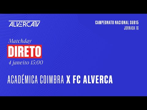 Académica Coimbra x FC Alverca | DIRETO