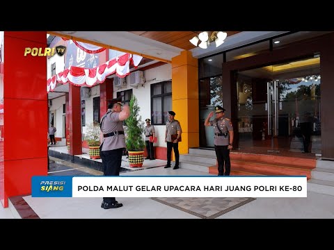 POLDA MALUT GELAR UPACARA PERINGATAN HARI JUANG POLRI TAHUN 2025
