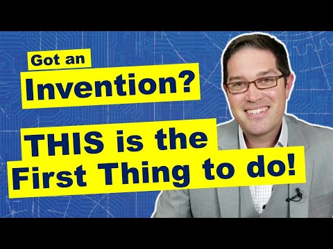 What to do FIRST With Your Invention Idea