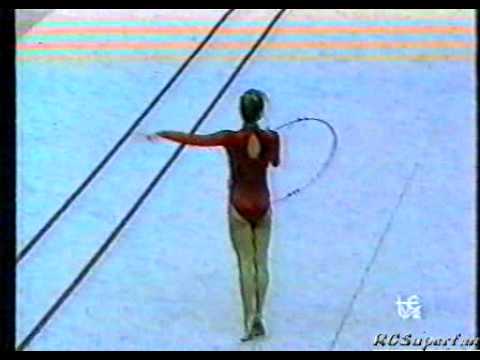 Silvia Yustos Hoop 1989 Barcelona Cup.avi