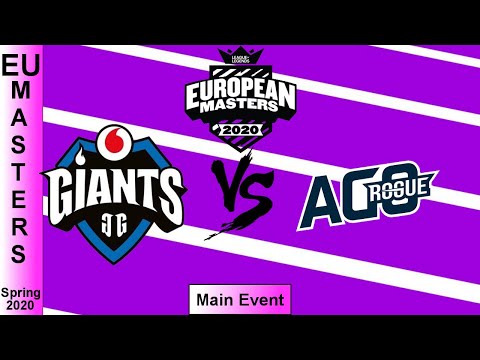 Vodafone Giants vs AGO ROGUE Highlights | EU Masters Main Stage Spring Split Day 4