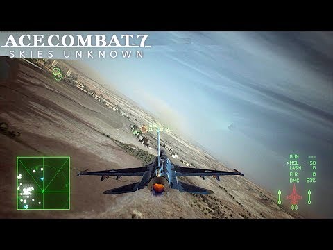 Ace Combat 7 skies unknown mission 8 Pipeline Destruction (60FPS 1080P walkthrough No Commentary)