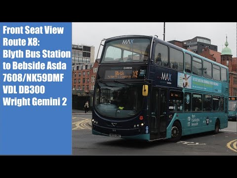 Painful Route | Front Seat View - Route X9: Blyth Bus Station - Bebside