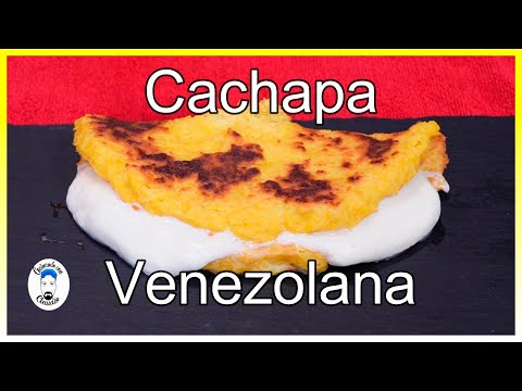 Cachapa Venezolana. Panqueca ó Crep de Maíz.