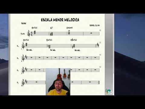 ESCALA MENOR MELÓDICA - ALGUNS SEGREDOS