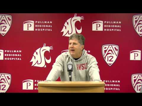 WSU Football: Mike Leach Press Conference 11/25/19