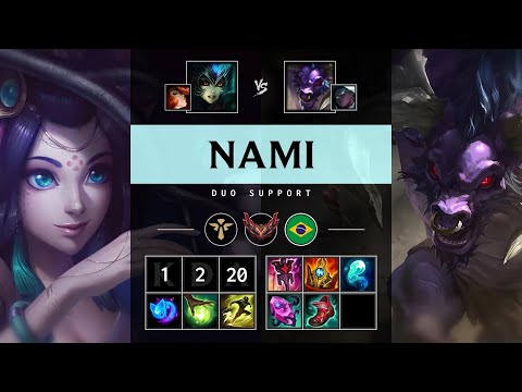 Nami Support vs Alistar - BR Grandmaster Patch 25.10