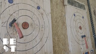 Have An Axe-ellent Time at Bad Axe Throwing | Best Products