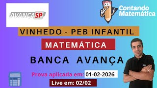 VINHEDO 2026 | PEB Infantil (AVANÇA) - Matemática – Gabarito e Resolução