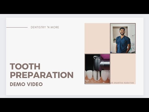 TOOTH PREPARATION || CROWN CUTTING