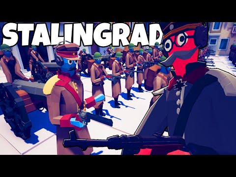 Bloody SIEGE of STALINGRAD! - TABS Totally Accurate Battle Simulator: WW2 Mods