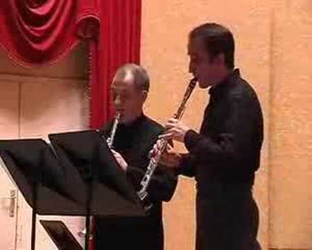 Spaendonck-Fessard:duo con clarinetes de metal