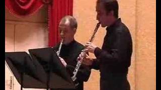 Spaendonck-Fessard:duo con clarinetes de metal