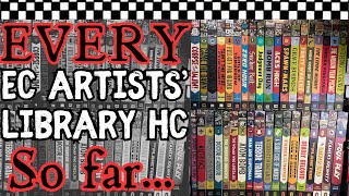 Every EC COMICS ARTISTS’ LIBRARY Hardcover from Fantagraphics SO FAR!