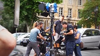 WE STUMBLED ON TO A MOVIE SET! - France Travel Vlog