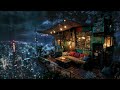 Lofi Zen Nestled Above The City Rain And Lo Fi Relaxation Peaceful Urban Ambience 4K