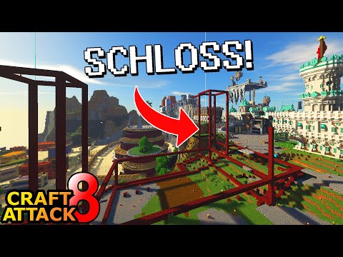 We're planning the castle with Croco! - Minecraft Craft Attack 8 #188