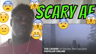 The Real, Scary Story Behind Slender Man REACTION!!!