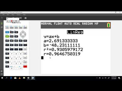 Non linear regression