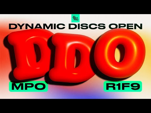 2023 Dynamic Disc Open | MPO R1F9 | Buhr, Clemons, Wysocki, Orum | Jomez Disc Golf
