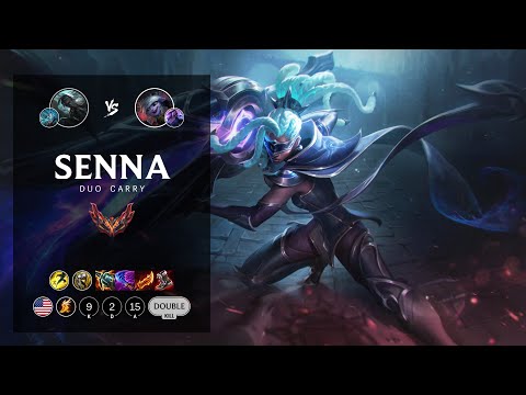 Senna ADC vs Tristana - NA Grandmaster Patch 12.19