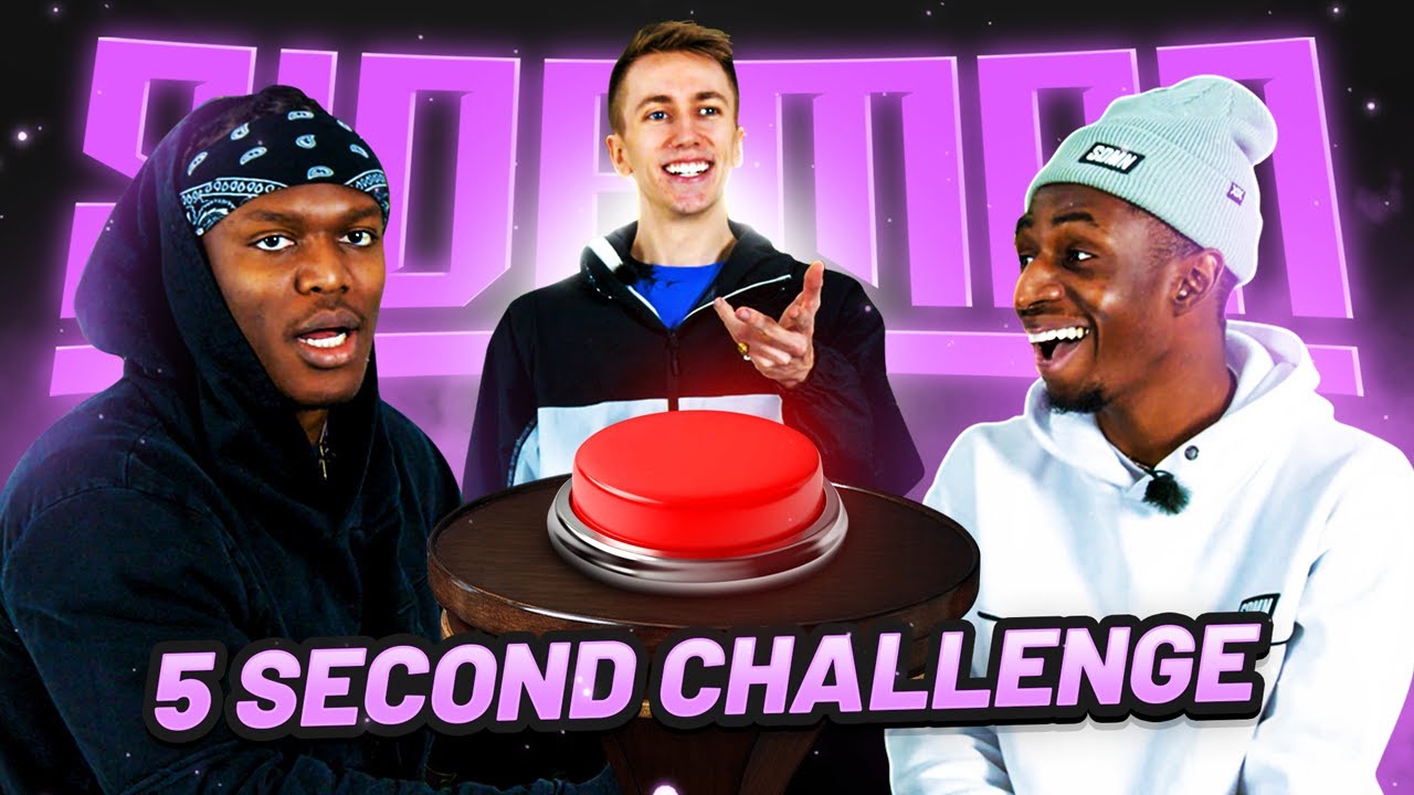 SIDEMEN 5 SECOND CHALLENGE