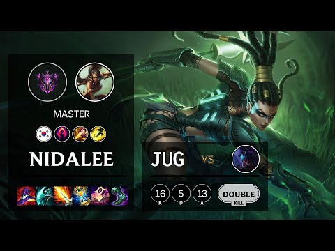 Nidalee Jungle vs Rek'Sai - KR Master Patch 10.24