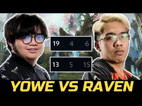 RAVEN VS YOWE CARRY - MORPHLING VS MONKEY KING DOTA 2