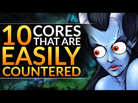 How to Counter the 10 SUPER BROKEN CORE HEROES - Best Drafting and Picking Tips - Dota 2 Guide