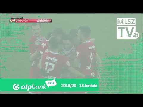 18. forduló: DVTK - Kaposvár 2-0 (2-0)