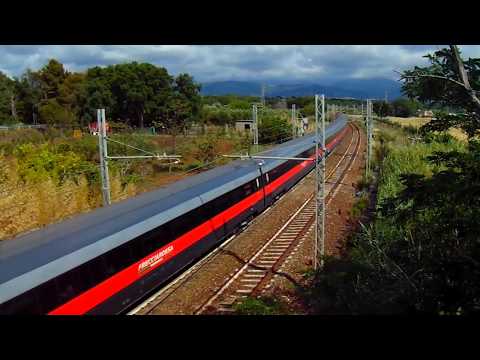 Il primo Frecciarossa Torino - Reggio Calabria