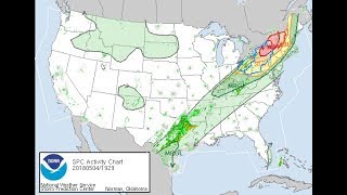 Severe Weather Across the Northeast Disturbed Weather East of Florida