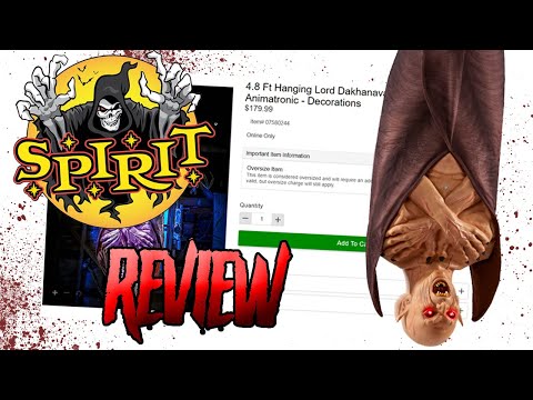 Lord Dakhanavar REVIEW - Spirit Halloween 2020 | Reaper Reviews