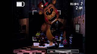[Five Nights at Freddy’s2] iOSバージョンGolden Freddyをクリア！！