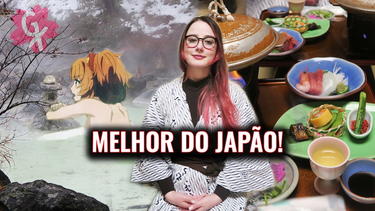 JANTAR TÍPICO, ÁGUAS DO VULCÃO e YUKATA no JAPÃO TRADICIONAL!